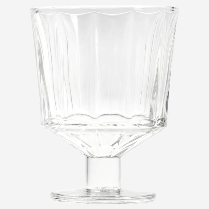 Verre à pied - Transparent (Lot de 6)