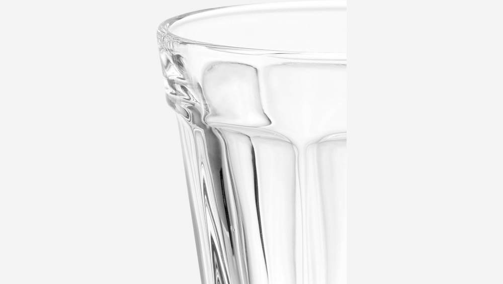Beker van glas transparant