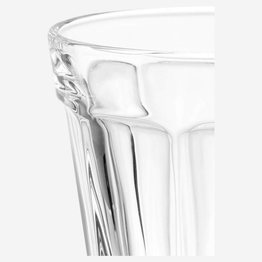 Beker van glas transparant