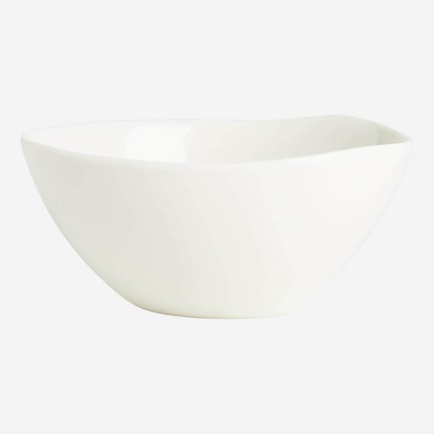 Tigela de porcelana - 10 cm - Branco