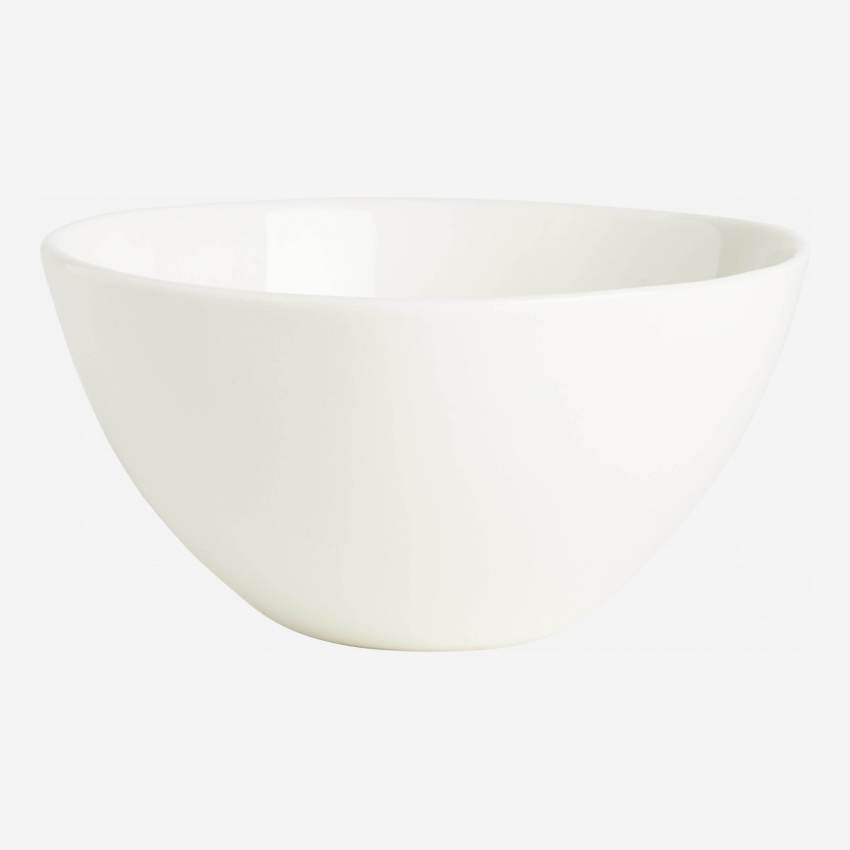 Saladier en porcelaine - 12 cm - Blanc