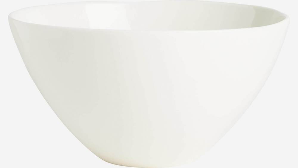 Saladier en porcelaine - 20 cm - Blanc
