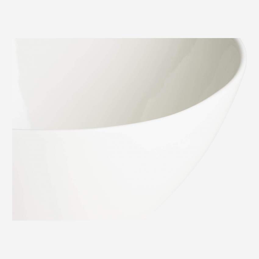 Saladier en porcelaine - 20 cm - Blanc