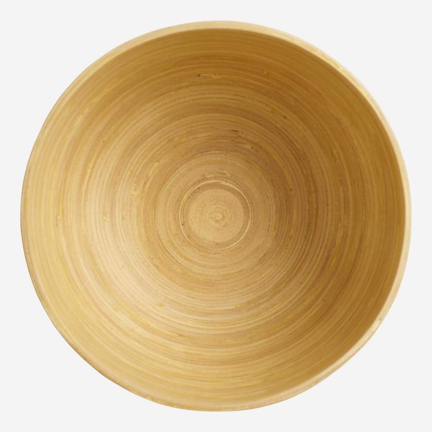 Insalatiera in bambù - 22 cm - Naturale
