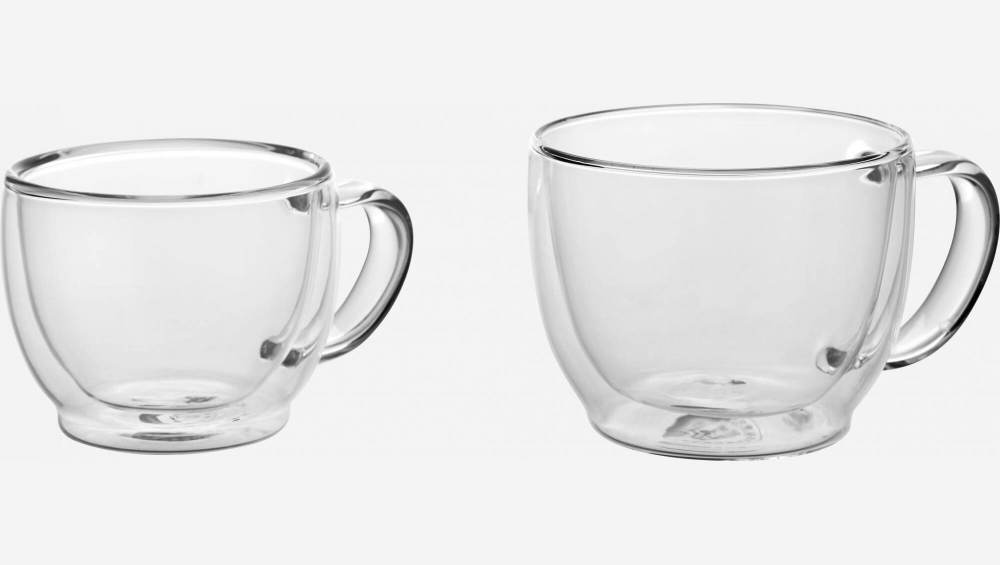 Taza de té Doble vidrio - Vidrio