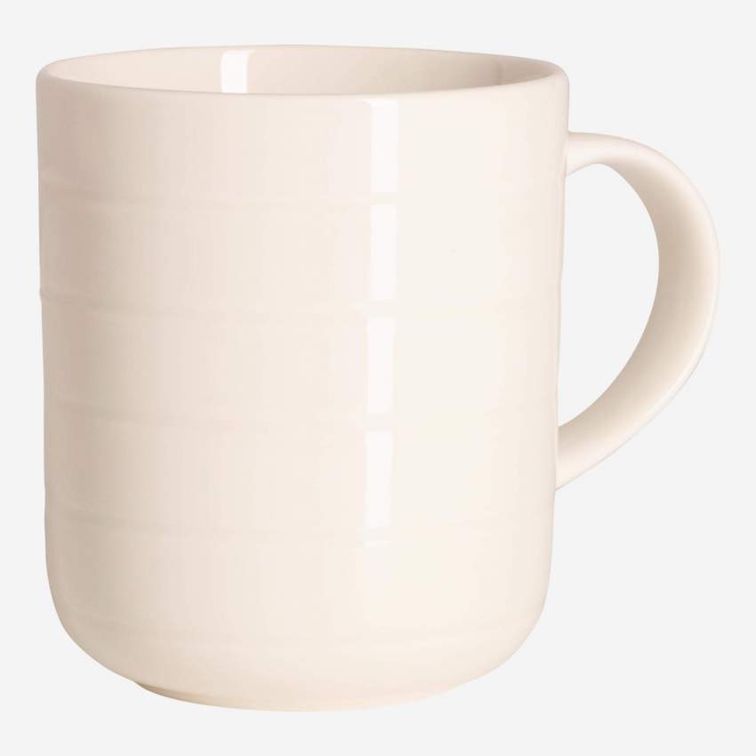 Taza de porcelana - 280ml - Crema