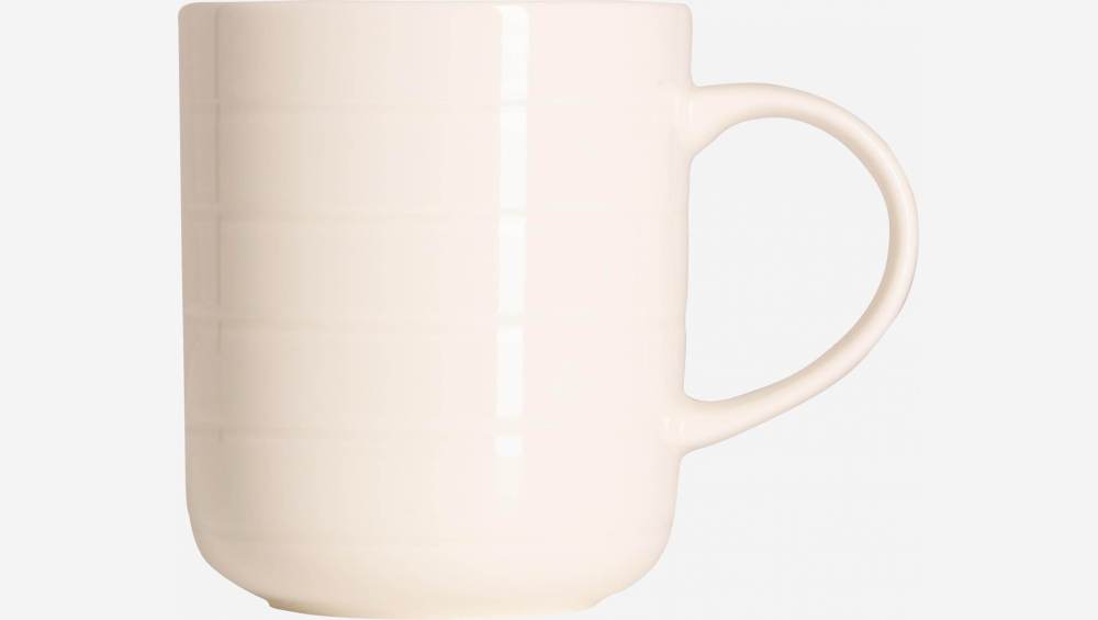 Tasse aus Porzellan - 280 ml - cremefarben