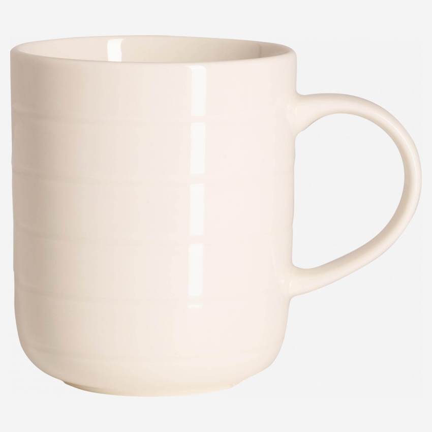 Mug en porcelaine - 280ml - Crème