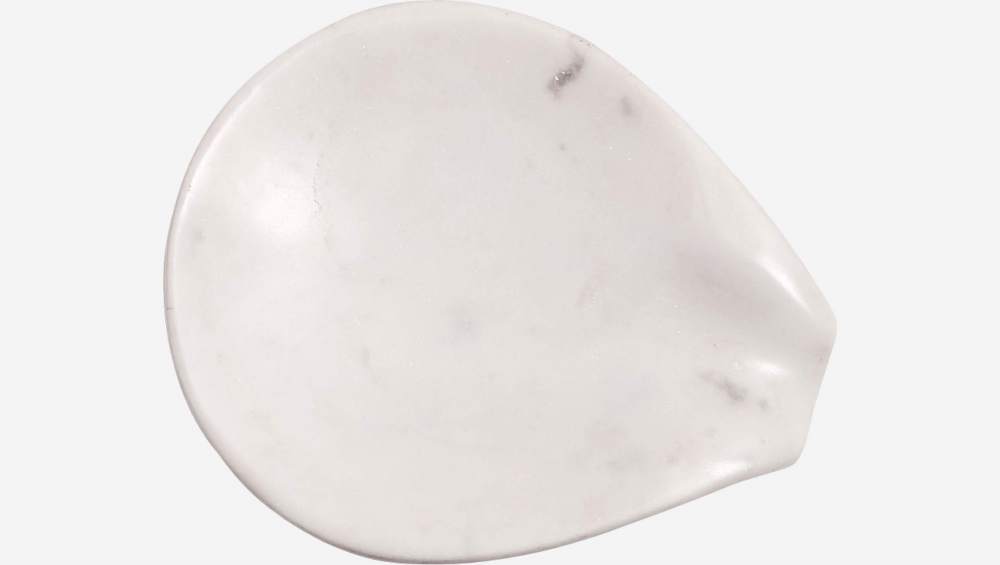 Cucchiaio di marmo d'appoggio - Bianco