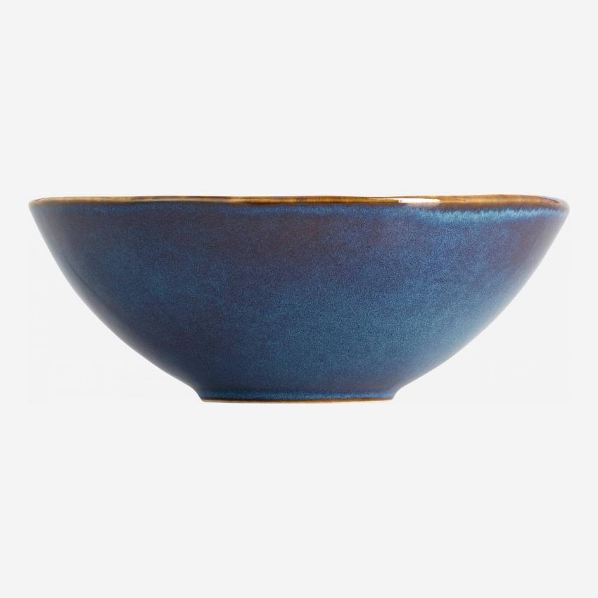 Kom van aardewerk - 18 cm - Blauw