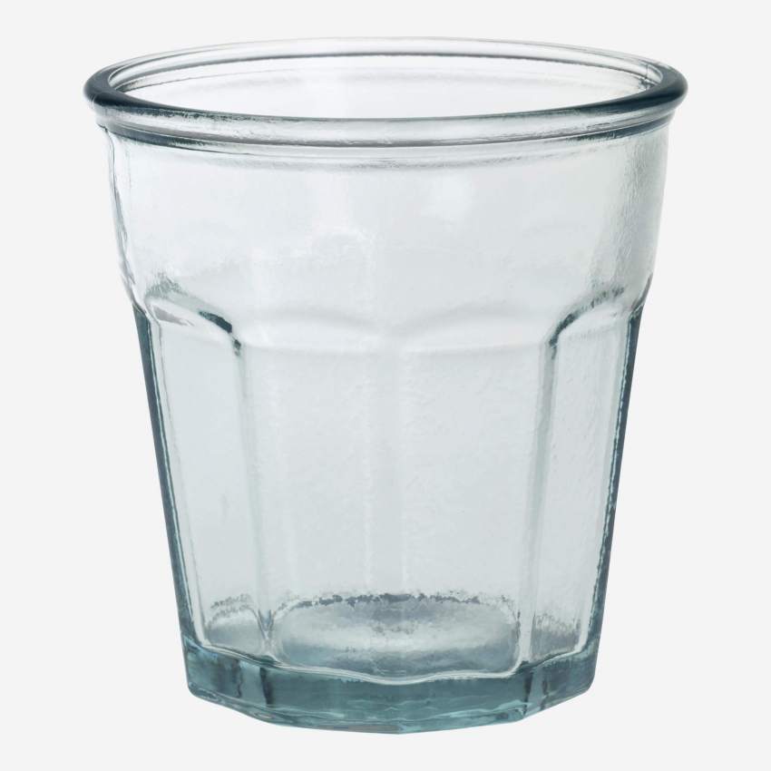 Becher aus Recyclingglas - Hellblau - 220 ml