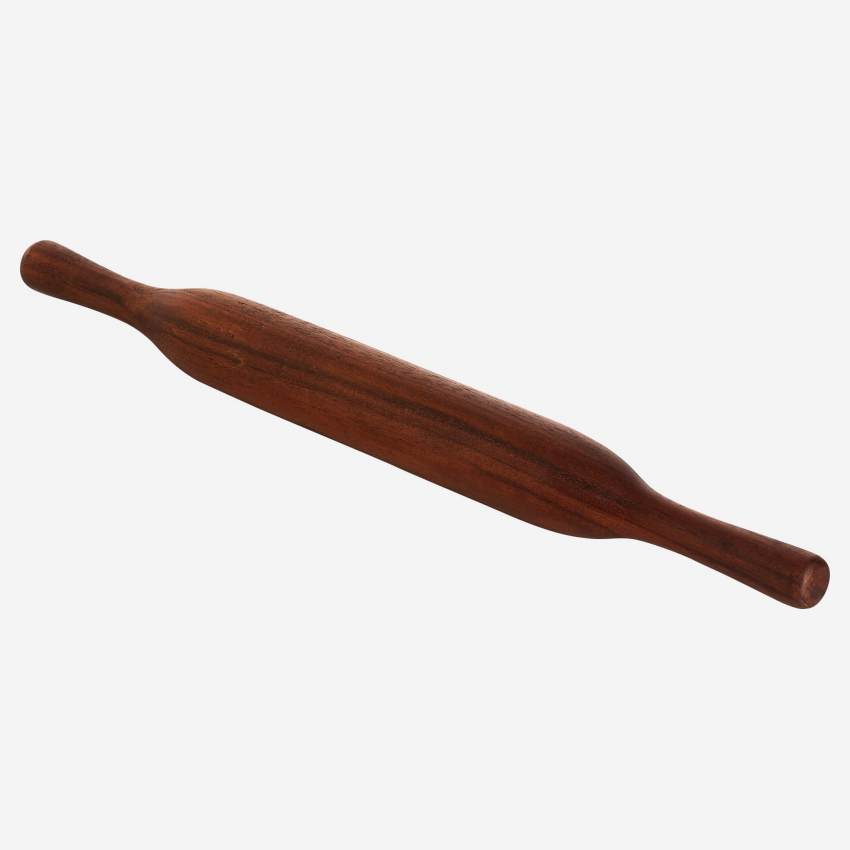 Rolo de pastelaria de madeira de acácia - 35,5 cm