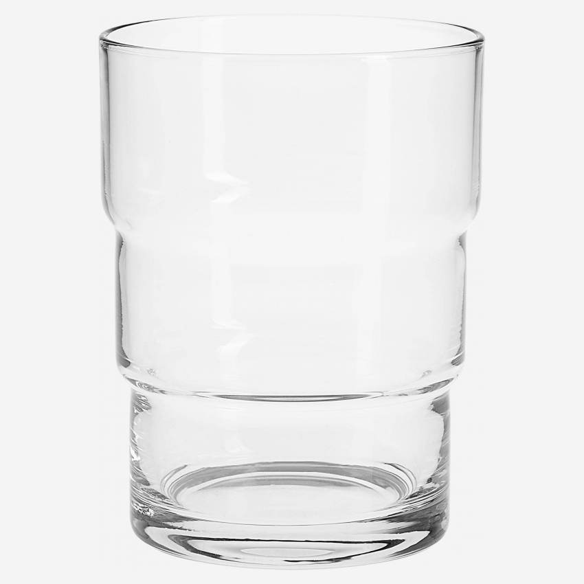 Beker van glas - 340 ml - Transparant