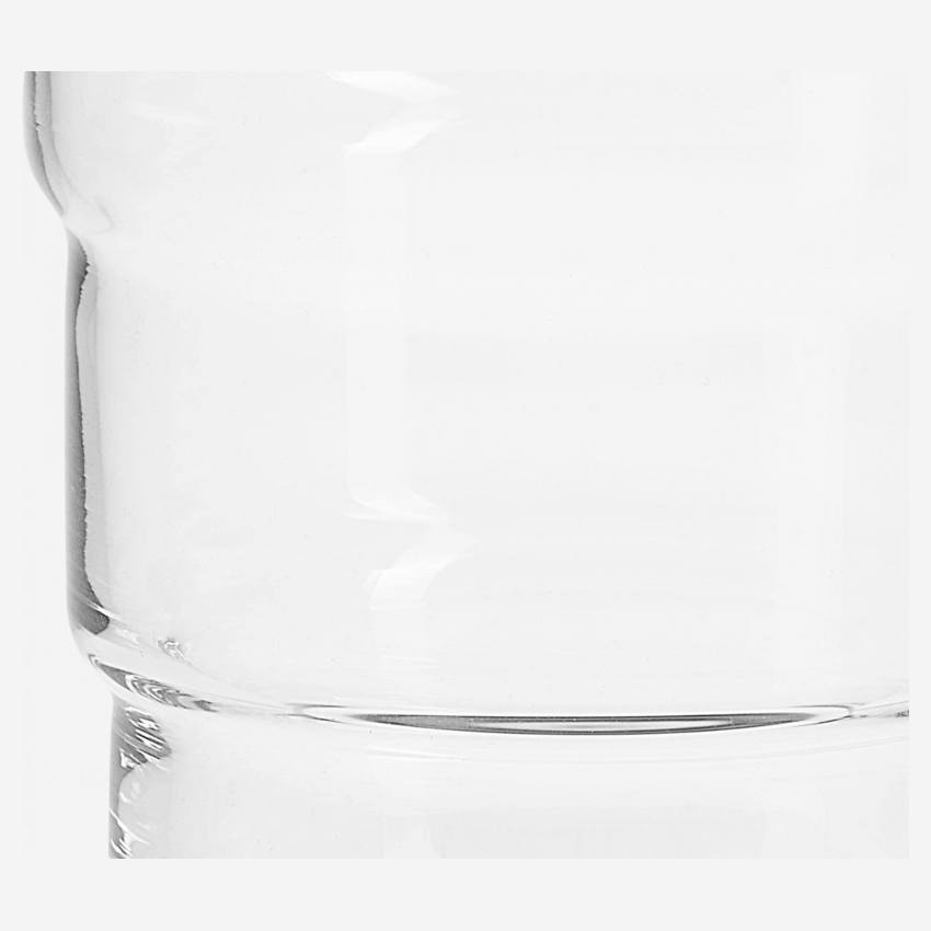 Vaso de vidrio - 340 ml - Transparente