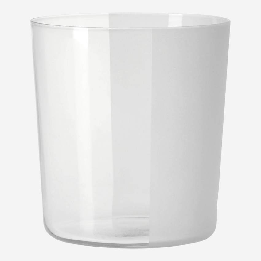 Copo em vidro semifosco - 350 ml
