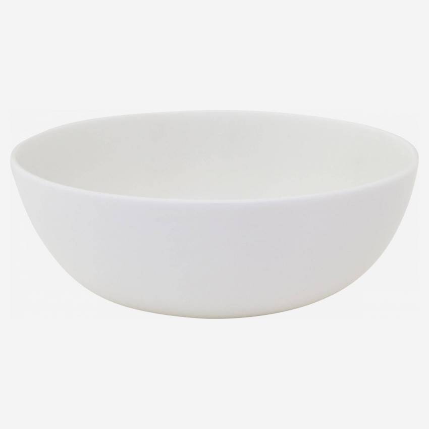 Schale aus Porzellan - 15 cm – Weiß