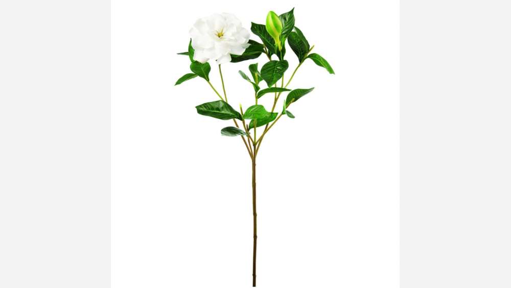 Künstliche Gardenie, 75 cm, weiß