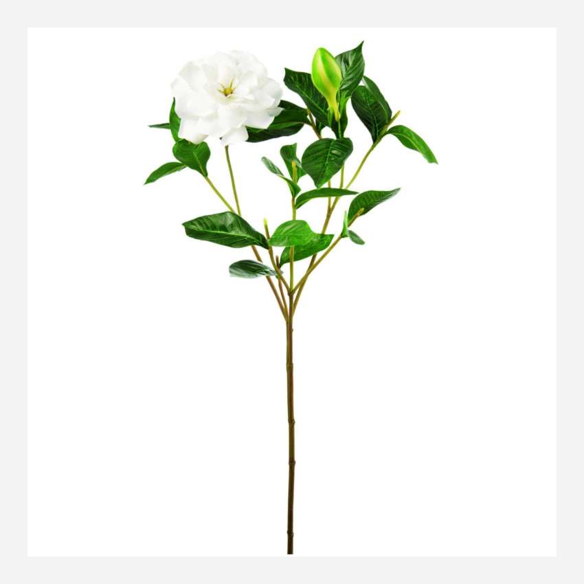 Gardenia artificiale 75cm blanca