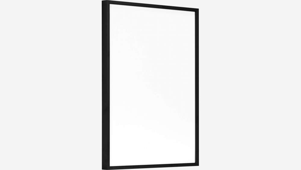 Wandkader van aluminium - 30 x 40 cm - Zwart