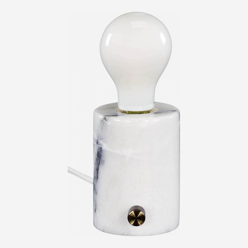 Tafellamp - Wit marmer