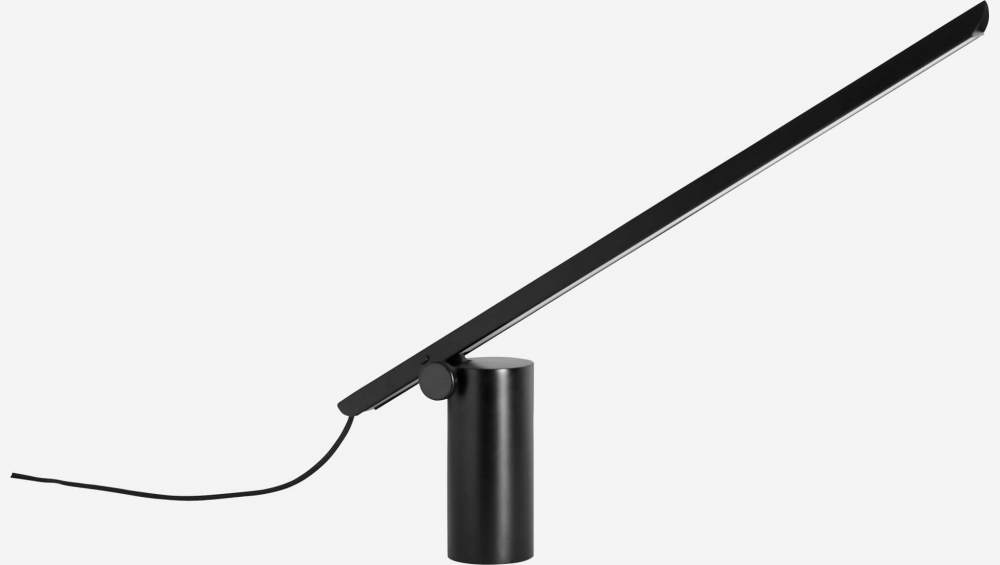 Bureaulamp led van metaal - Zwart