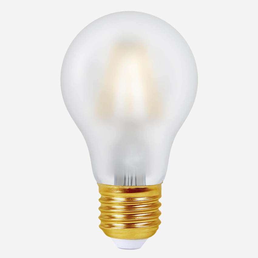 Standard-LED-Leuchtmittel A60 E27 aus Milchglas - 6 W - 2700 K 