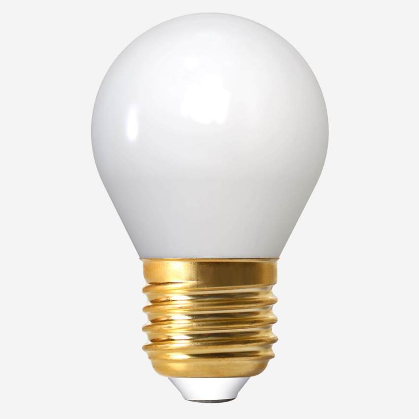 Kugelförmiges LED-Leuchtmittel G45 E27 aus Opalglas - 4 W - 2700 K