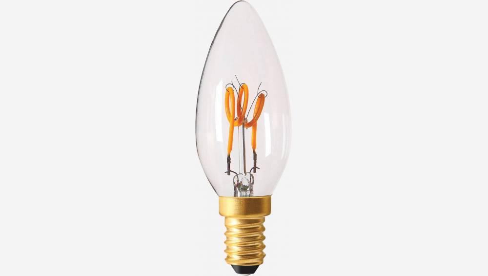 Lampadina LED Flame C35 E14 - 4W - 2200K