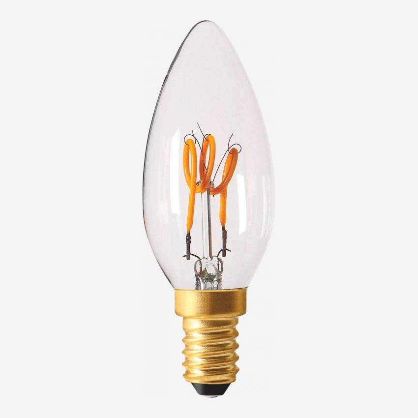 Ampoule Flamme à LED C35 E14 - 4W - 2200K