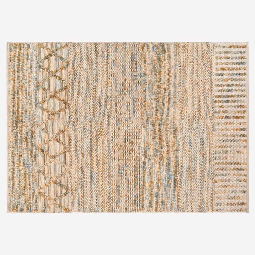Teppich, gewebt, 240x170cm, aus Wolle, mit Motiv