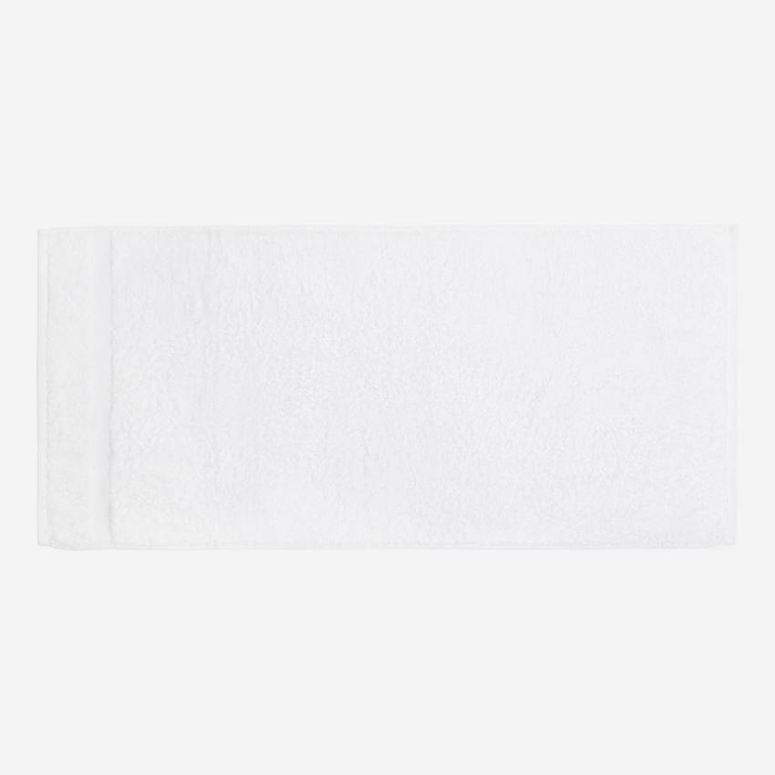 Asciugamano viso in cotone - 50 x 100 cm - Bianco