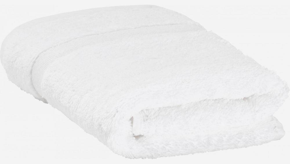 Toalha de banho de algodão - 70 x 140 cm - Branco