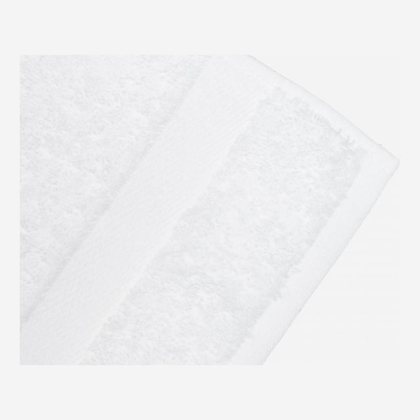 Toalla de ducha de algodón - 70 x 140 cm - Blanco