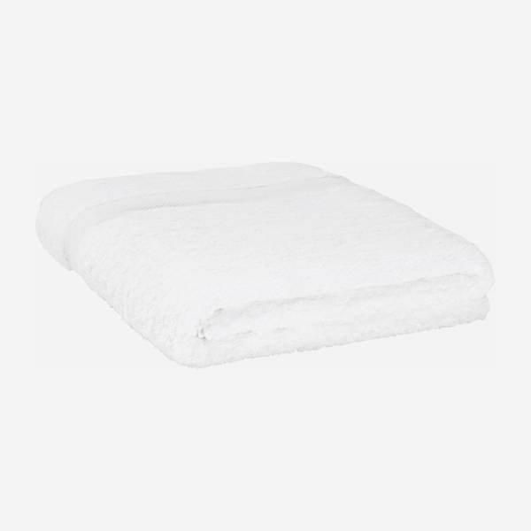 Drap de bain en coton - 100 x 150 cm - Blanc