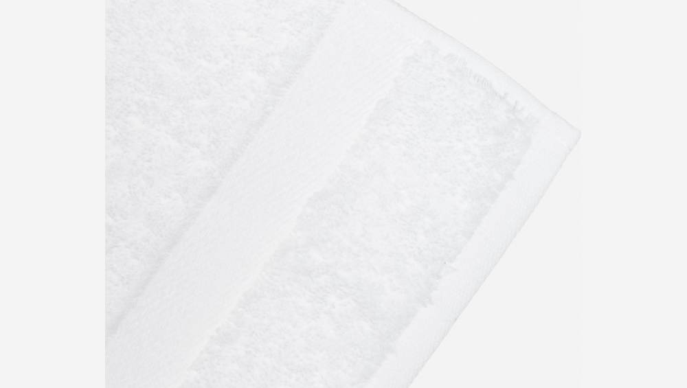 Lençol de banho de algodão - 100 x 150 cm - Branco