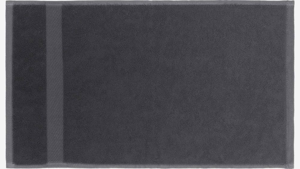 Gästehandtuch aus Baumwolle - 30 x 50 cm - Grau