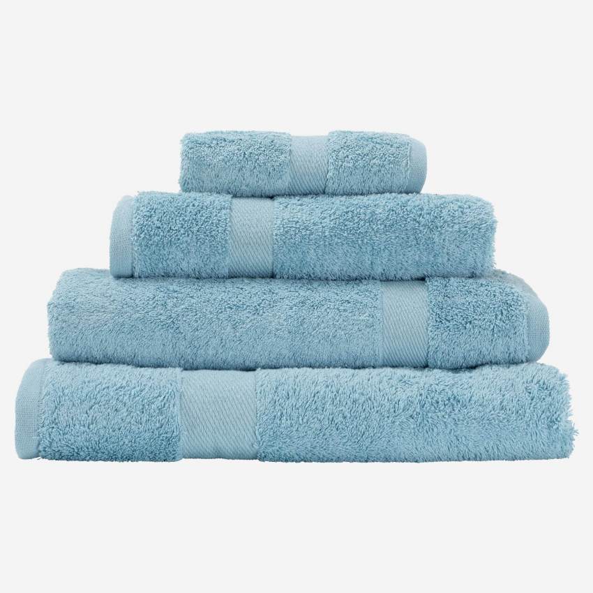 Asciugamano da bagno in cotone - 100 x 150 cm - Blu
