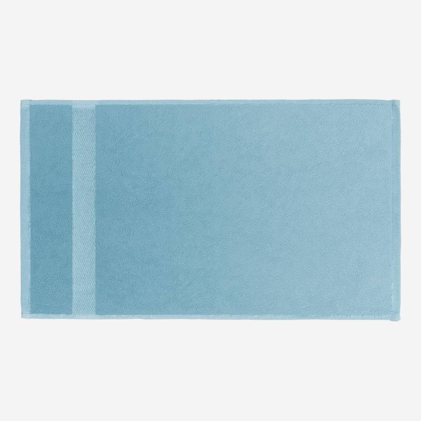 Gastendoekje van katoen - 30 x 50 cm - Blauw