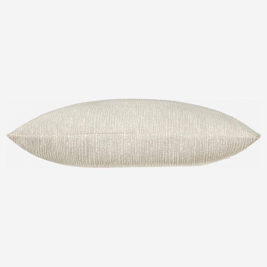 Coussin 45 x 45 cm - Velours - Beige