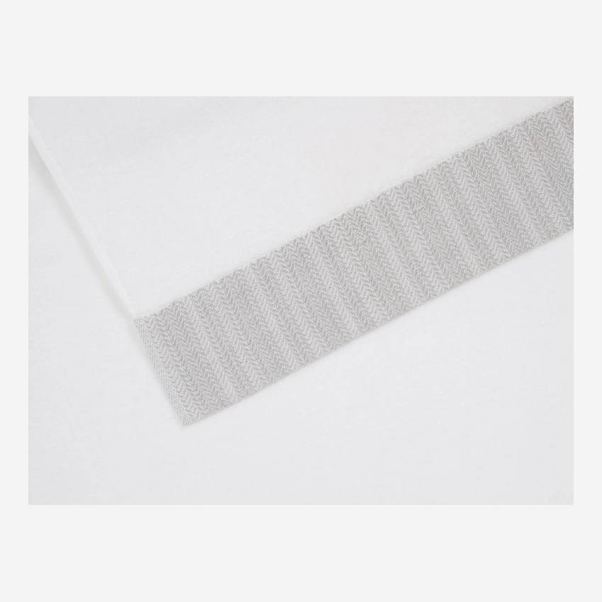 Lençol de banho - 100x150cm- Branco