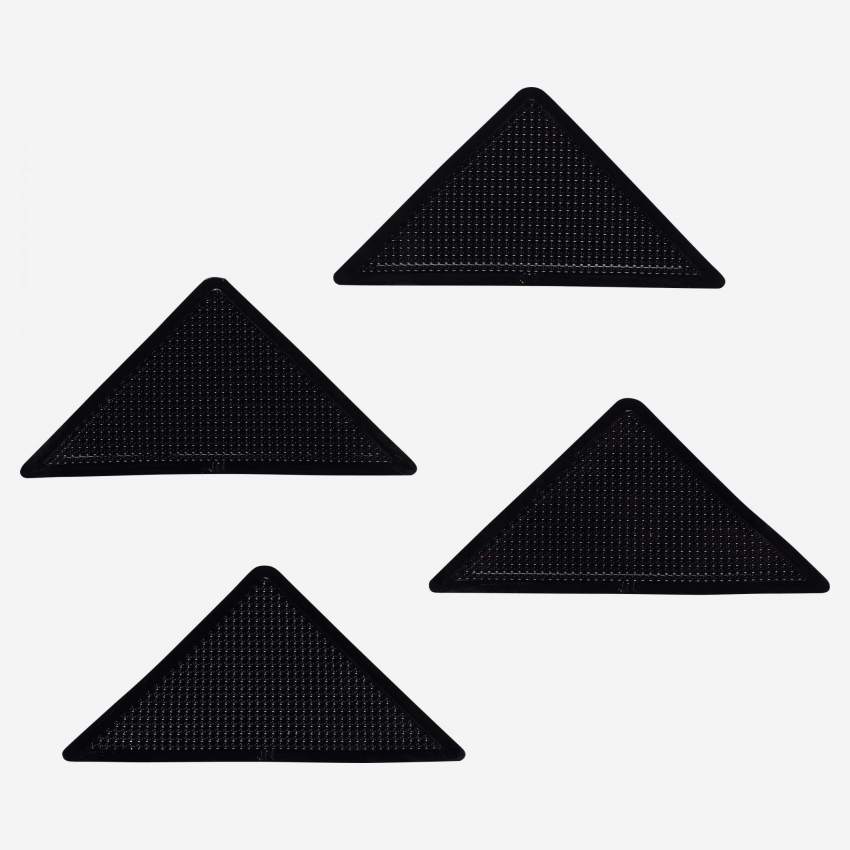 Set de 4 bases antideslizantes para alfombras