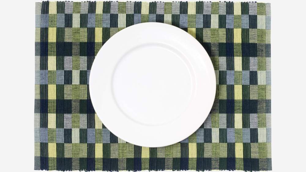 2er-Set Tischsets - 35 x 50 cm - Grün