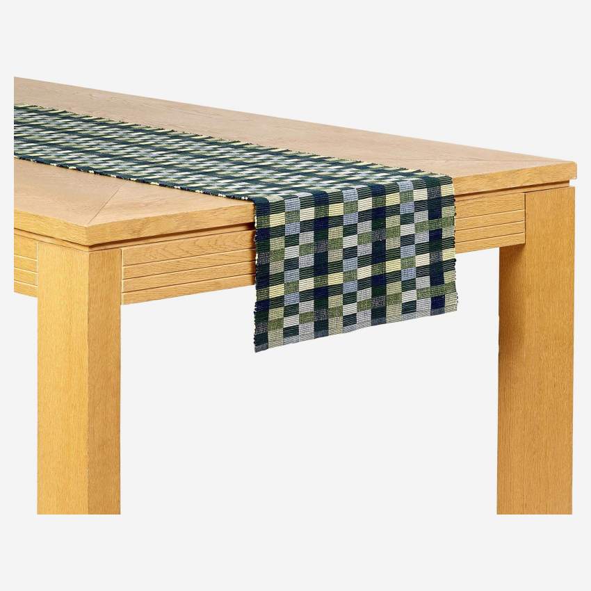 2er-Set Tischläufer - 40 x 140 cm - Grün