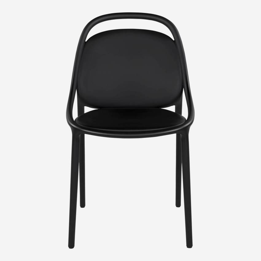 Stuhl aus Polypropylen - Schwarz