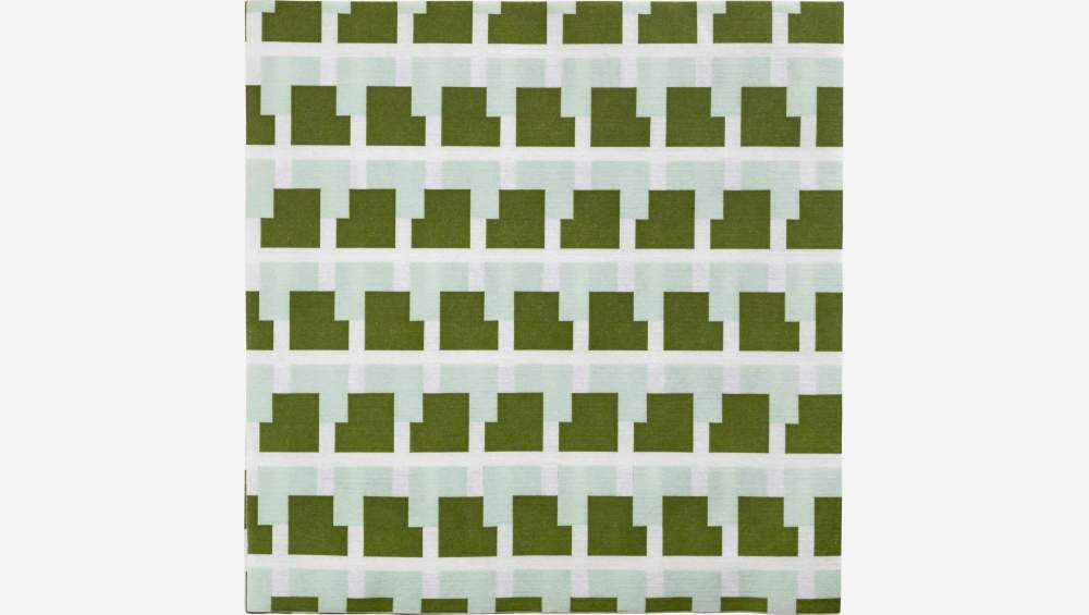 Set di 20 tovaglioli in carta - 40 cm - Fantasia verde by Florian Jacques