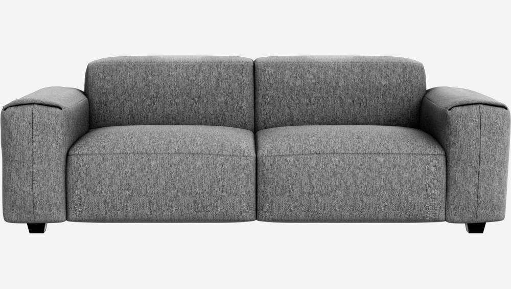 3-Sitzer-Sofa mit Copparo-Stoffbezug - Schiefergrau