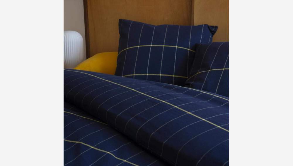 Parure de lit en flanelle de coton - 220 x 240 cm - Multicolore - Design by Floriane Jacques