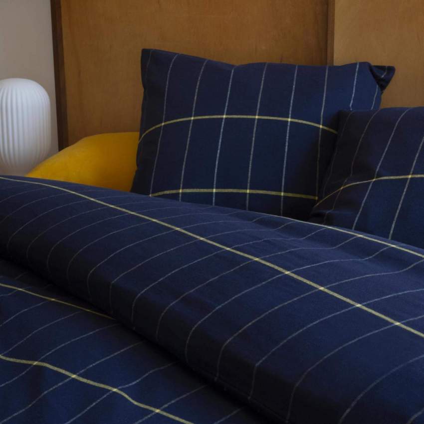 Parure de lit en flanelle de coton - 220 x 240 cm - Multicolore - Design by Floriane Jacques