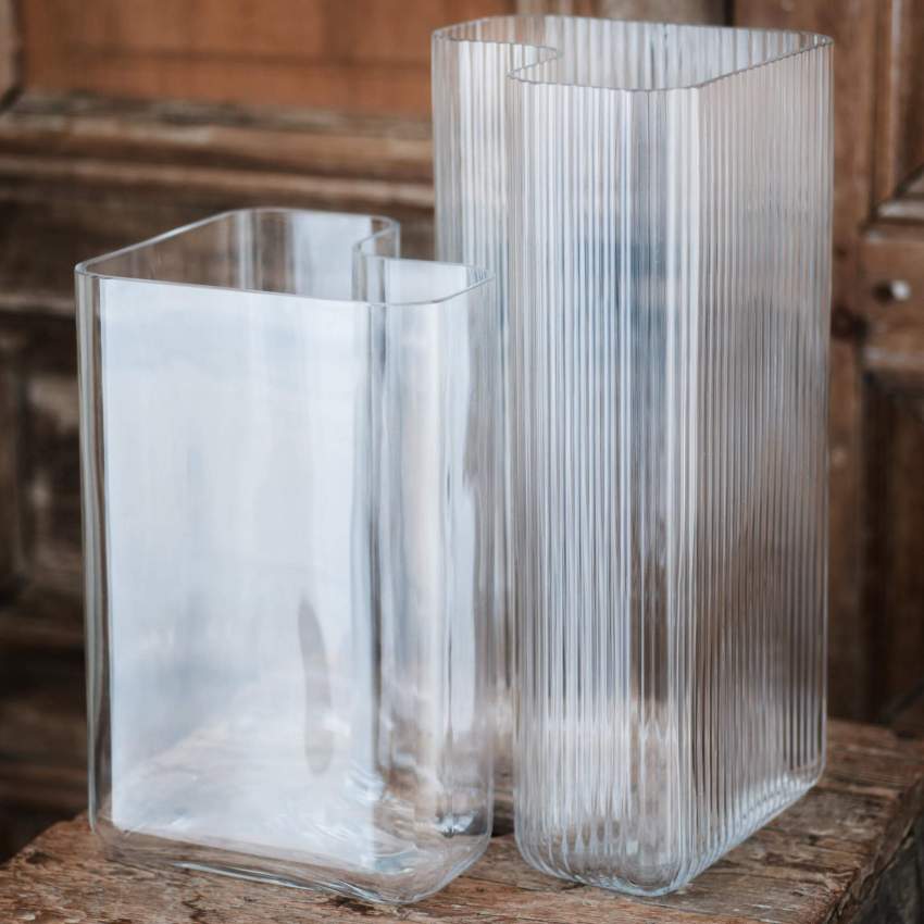Jarro de vidro - 40 cm - Transparente