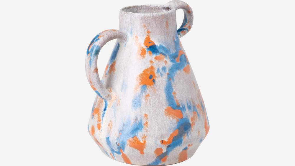 Vase en terre cuite - Multicolore